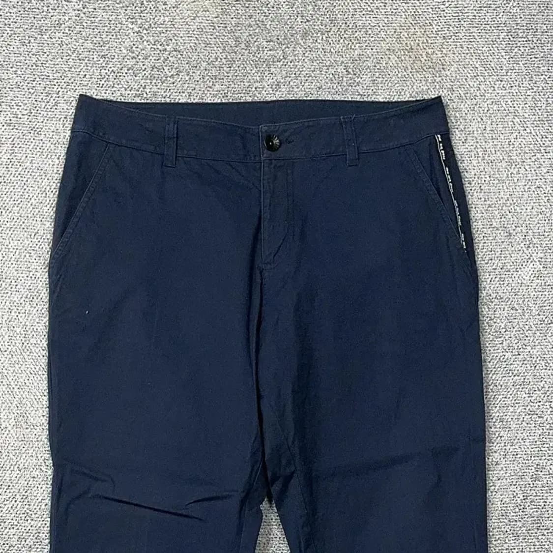 MLB 네이비 캐주얼 코튼팬츠 34 상품이미지3