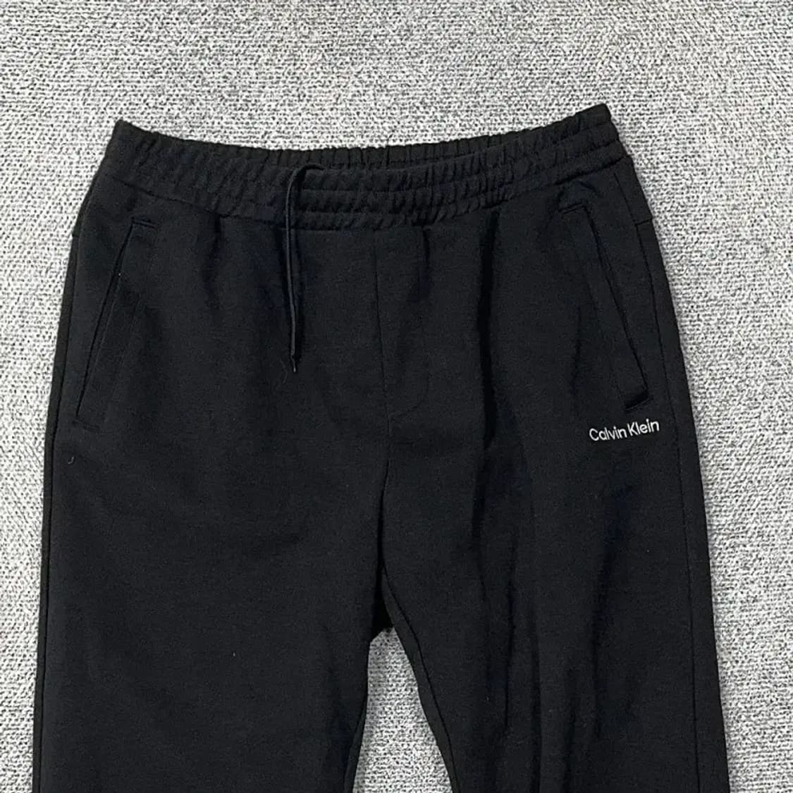 캘빈클라인 블랙 조거팬츠 XL 상품이미지3