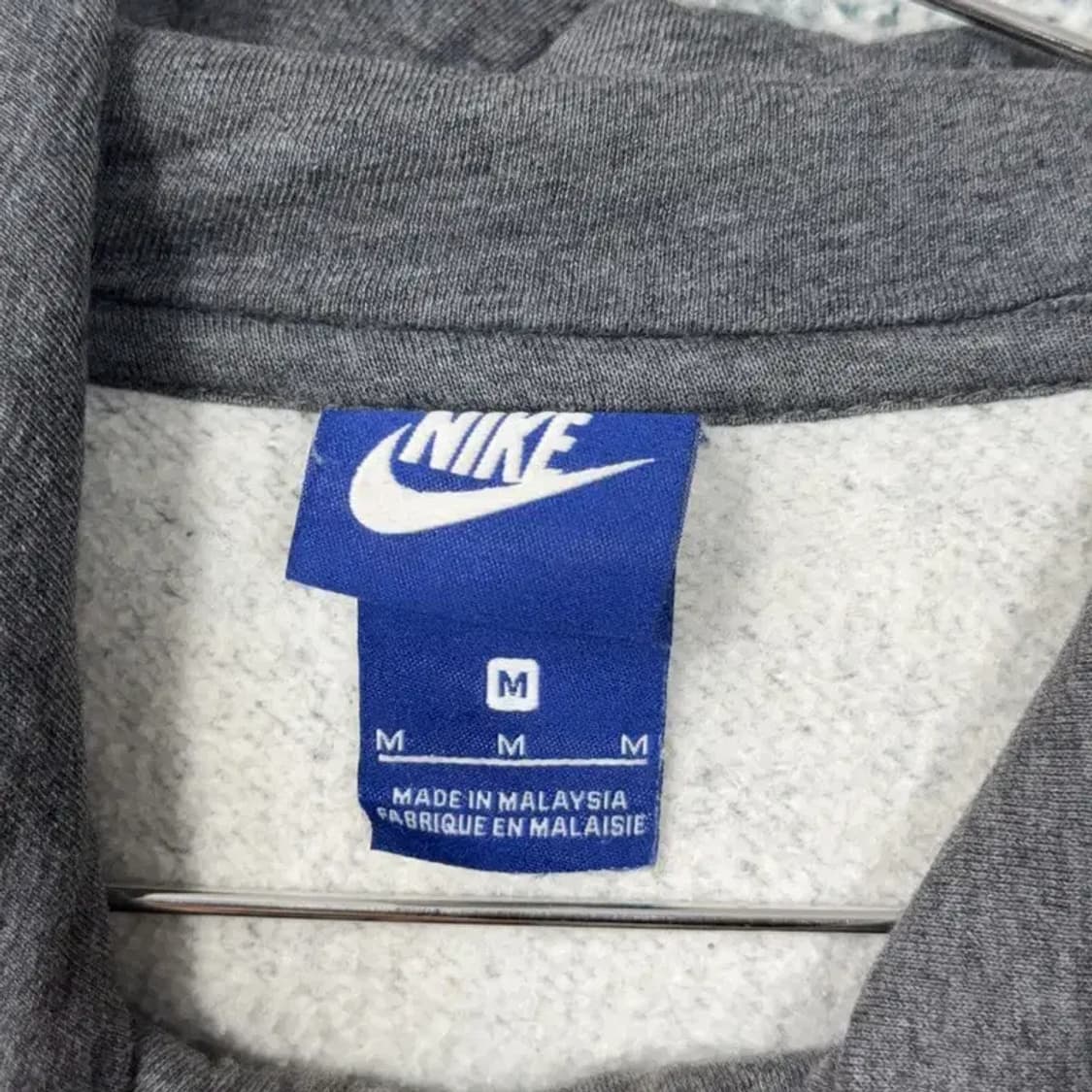 나이키 그레이 로고 후드집업 M 상품이미지3