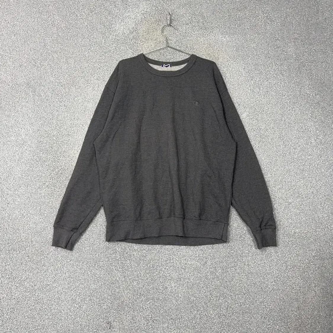 챔피온 그레이 로고 맨투맨 3XL 상품이미지1