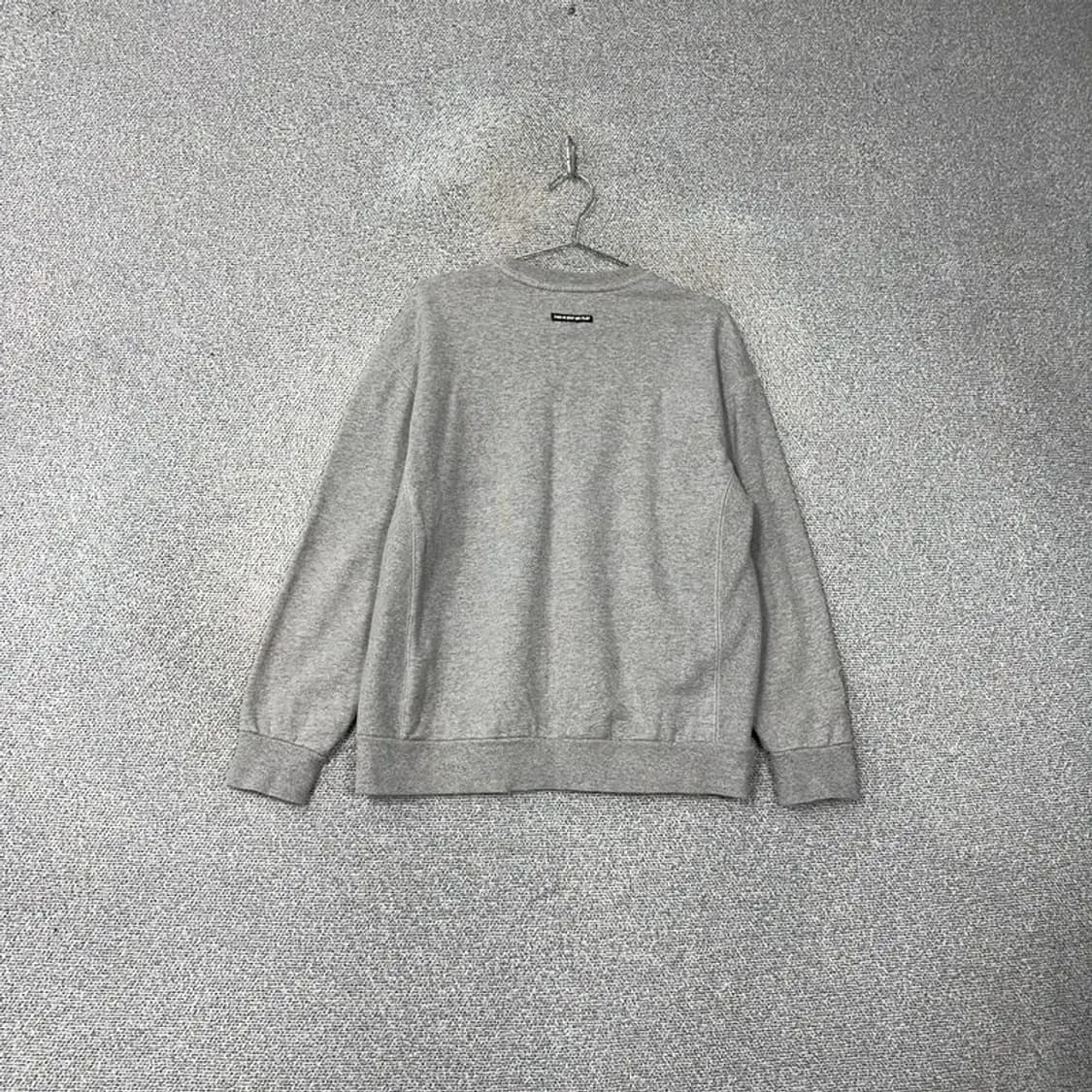 NBA 스펠로고 그레이 맨투맨 M 상품이미지2