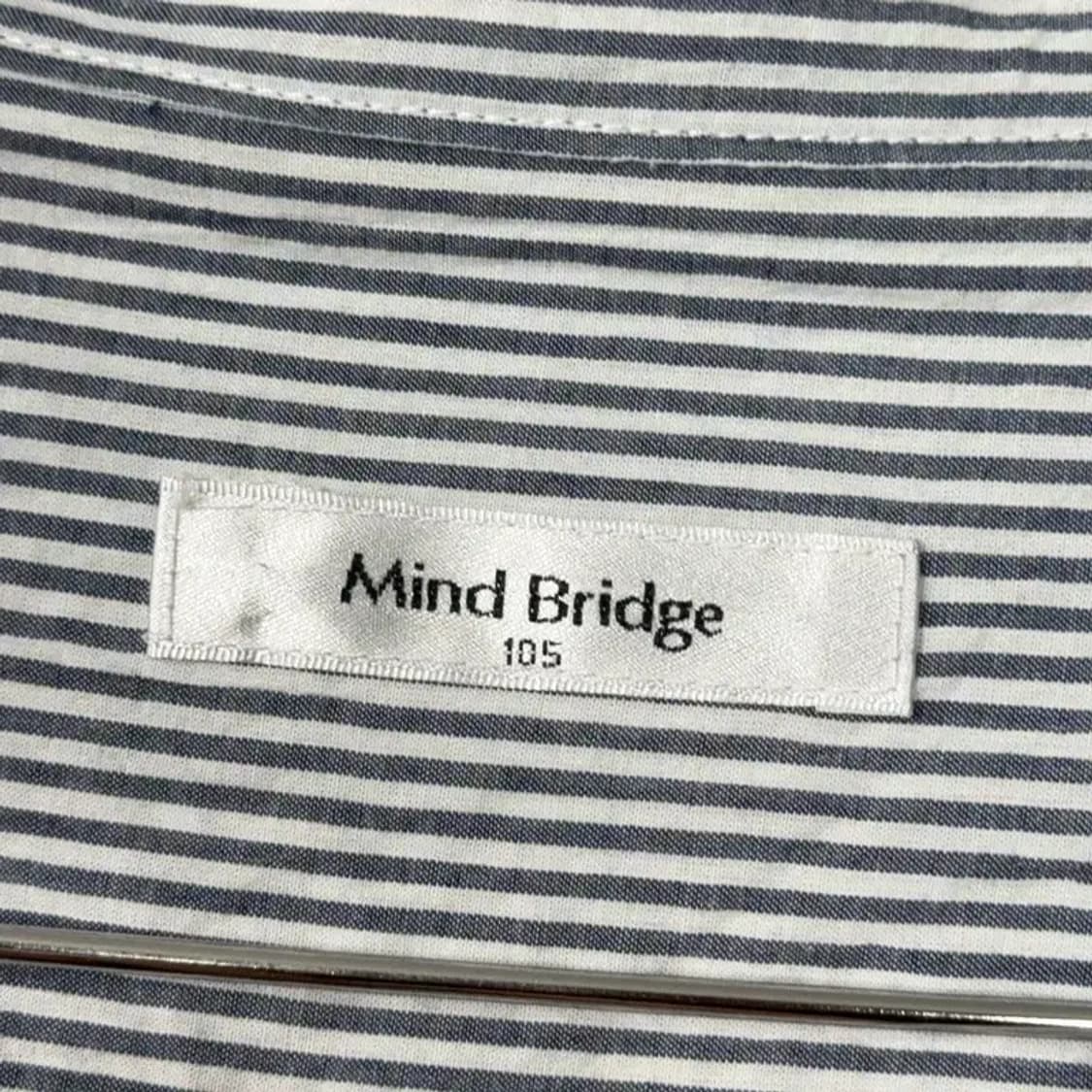 마인드브릿지 5-7부 프린팅 캐주얼 셔츠 105 상품이미지3