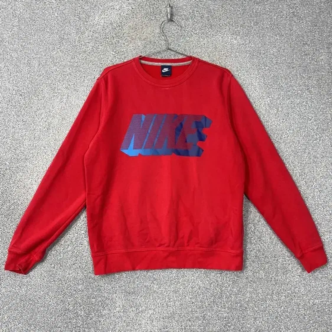 나이키 레트로 로고 레드 맨투맨 L 상품이미지1