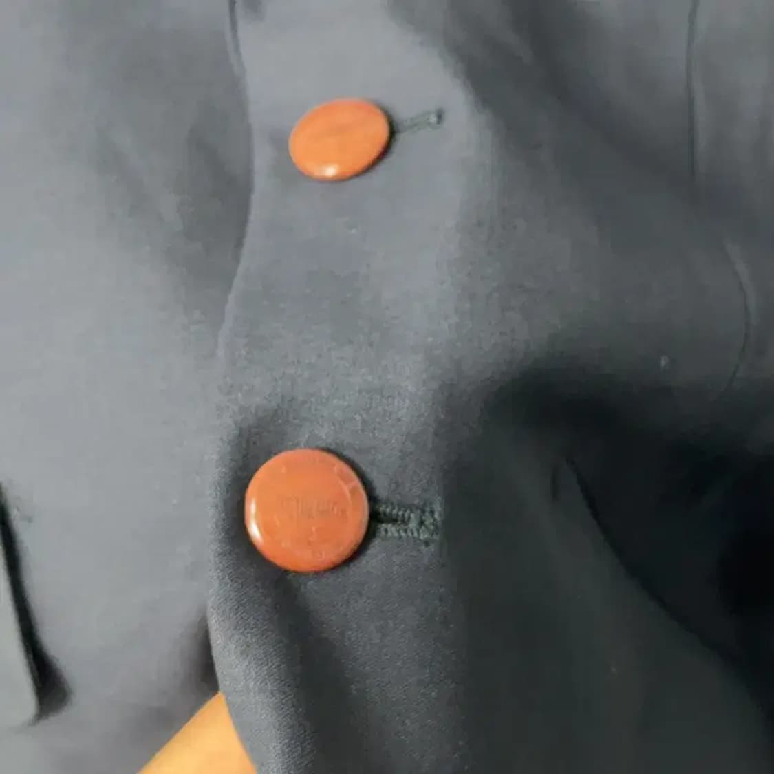 커스텀멜로우 네이비 투버튼 정장 블레이저 100 상품이미지3