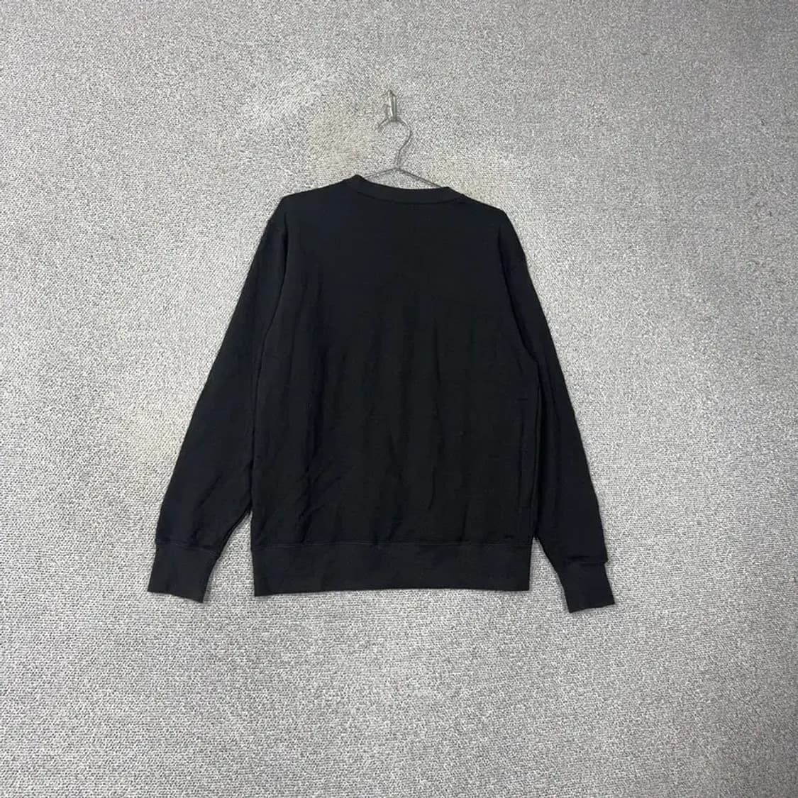 챔피온 프린팅 로고 블랙 맨투맨 XL 상품이미지2