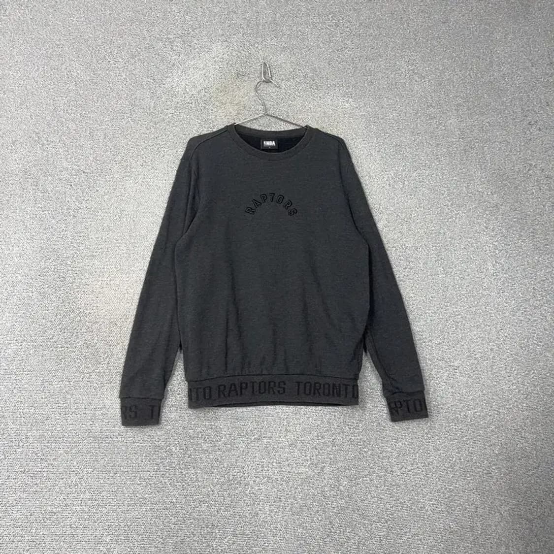 NBA 토론토 백프린팅 그레이 맨투맨 L 상품이미지2