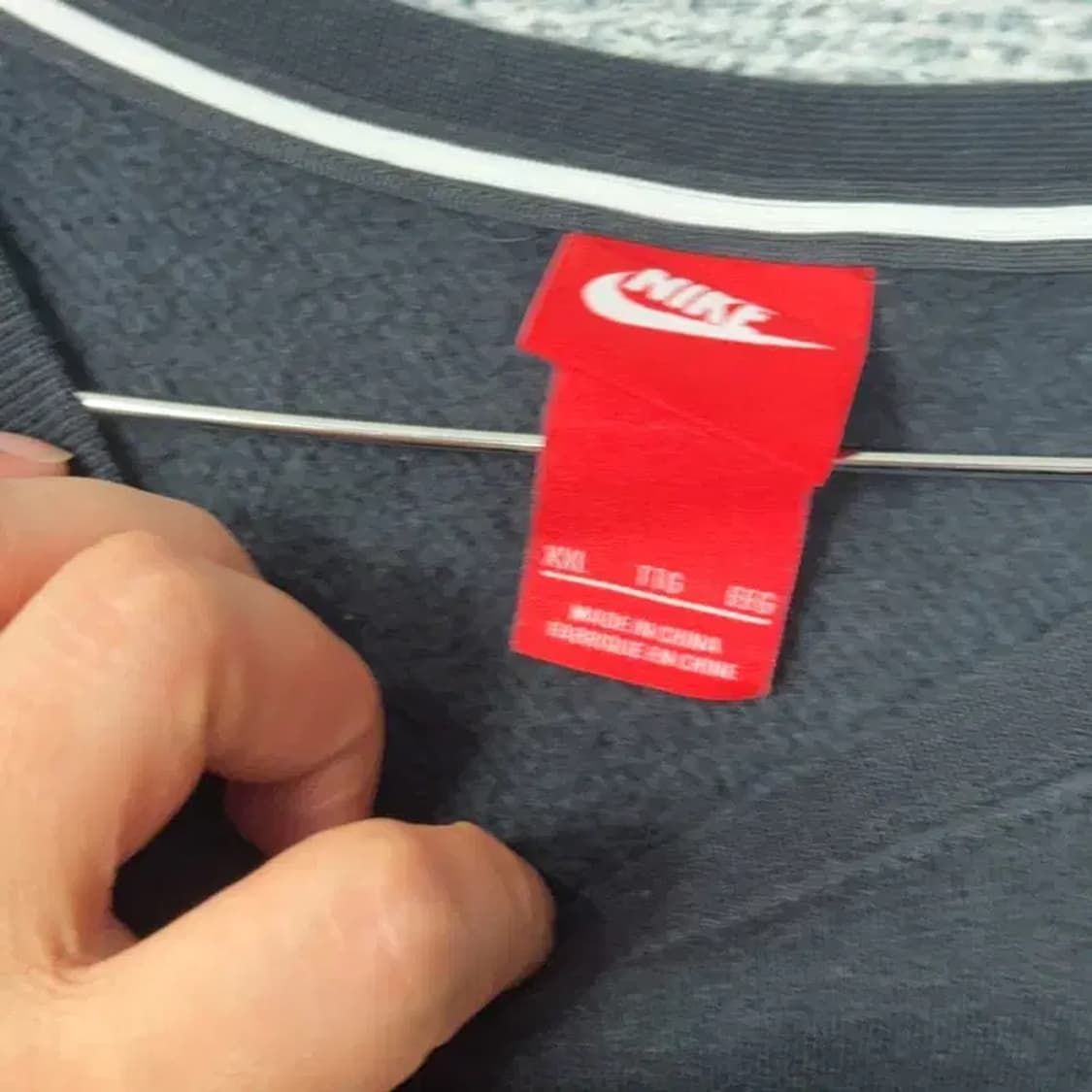 나이키 프린팅 블랙 오버핏 맨투맨 XXL 상품이미지3