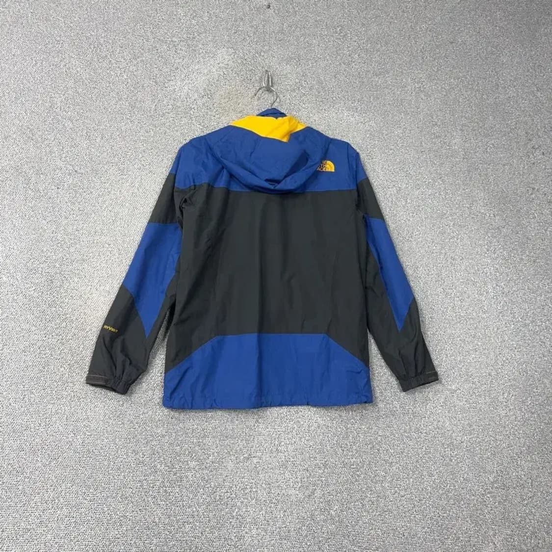 노스페이스 블루 다채색 기능성 바람막이 90 상품이미지2
