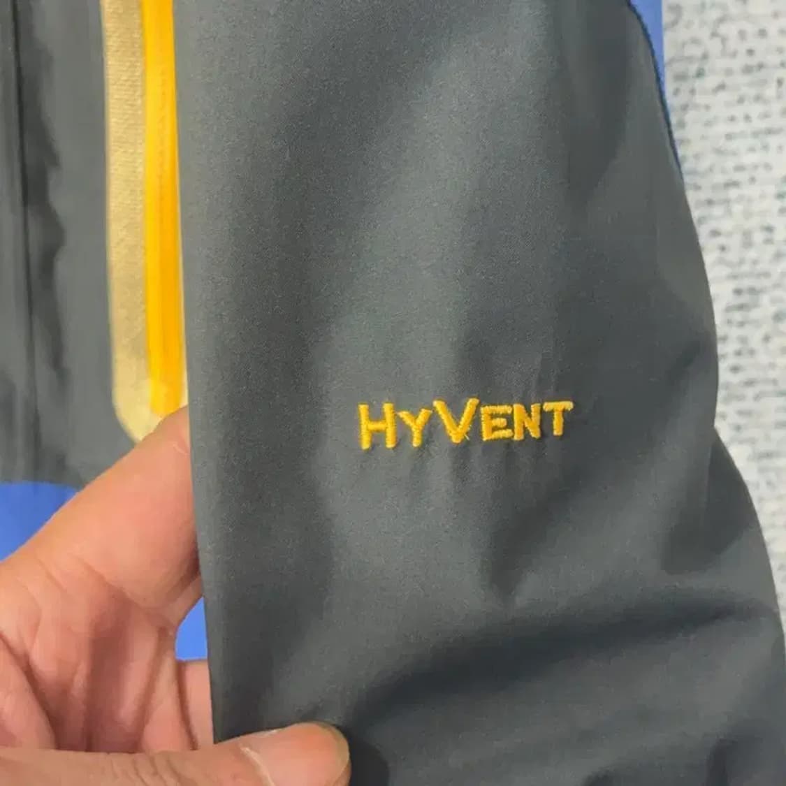 노스페이스 블루 다채색 기능성 바람막이 90 상품이미지3