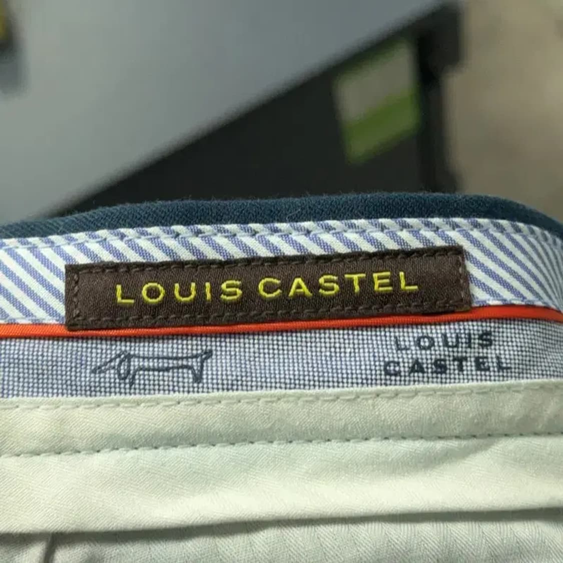 루이까스텔 골프 네이비 기능성 팬츠 90 상품이미지5