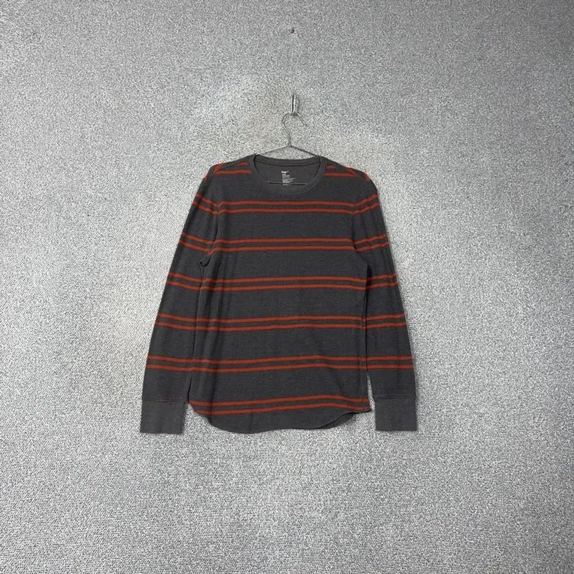갭 오렌지 스트라이프 그레이 니트 S 상품이미지1