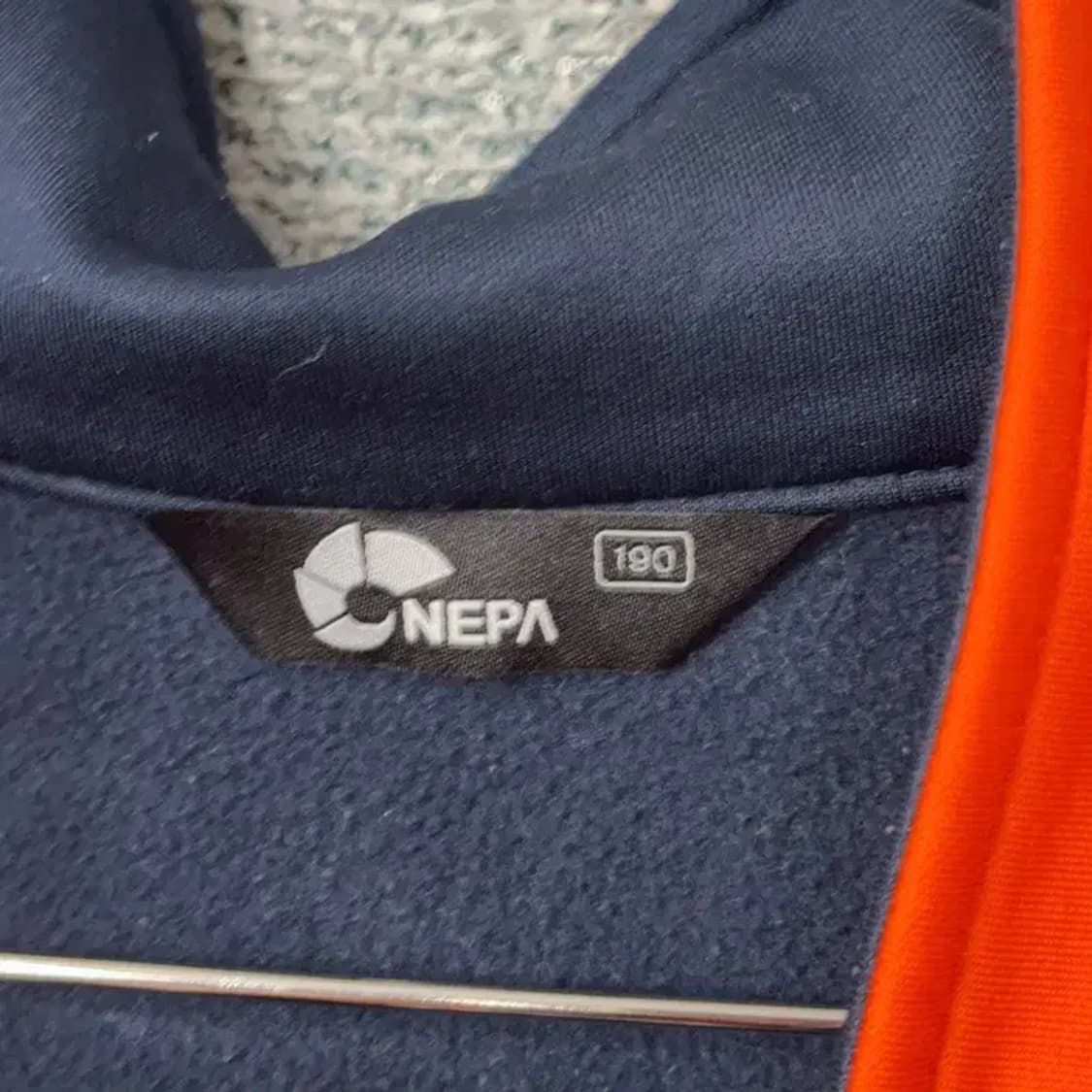 네파 로고 기능성 집업 저지 100 상품이미지3