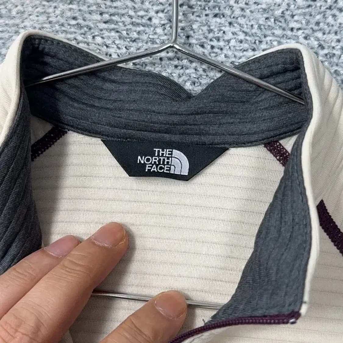 노스페이스 로고 여성 기능성 긴팔티 S 상품이미지3