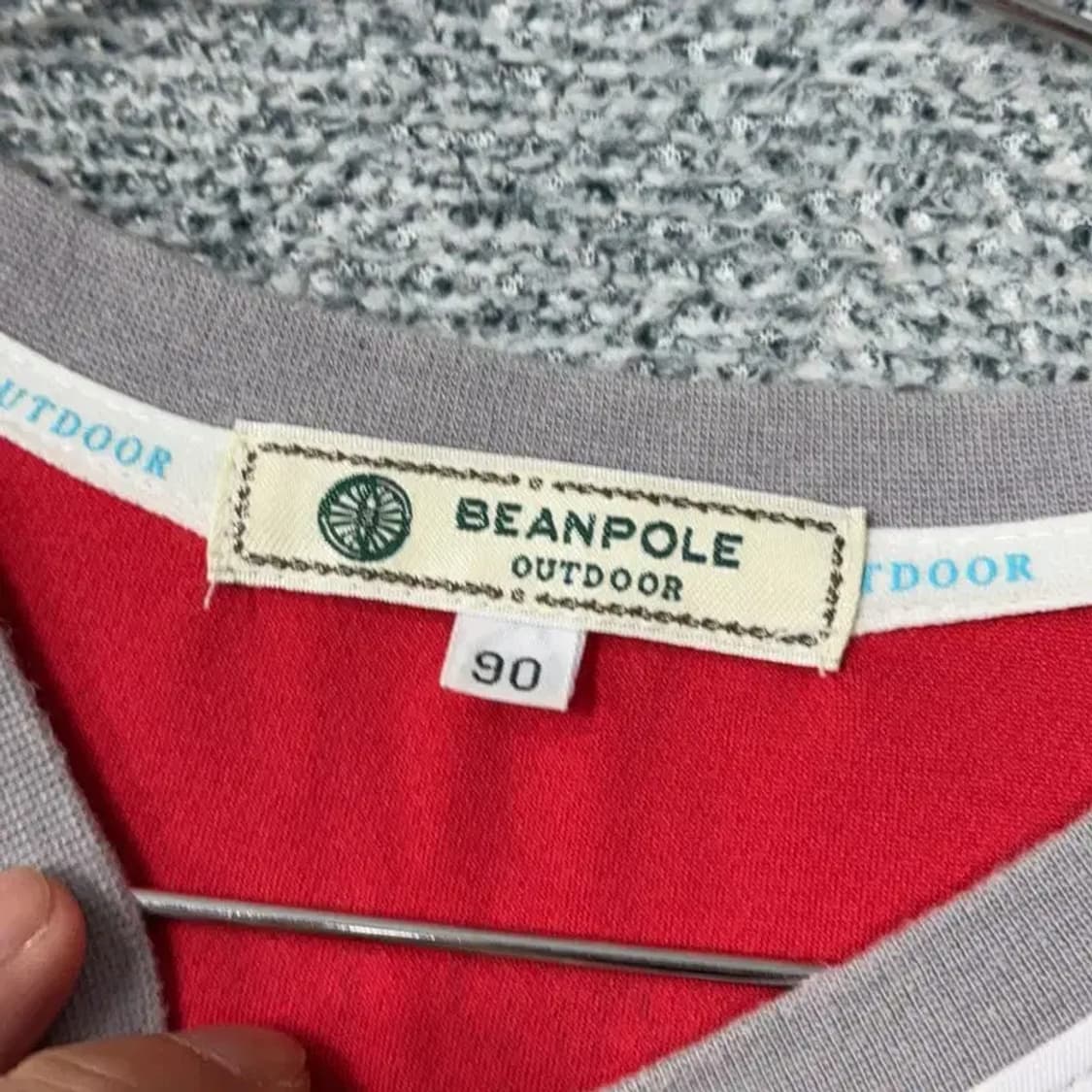 빈폴 프린팅 그레이 맨투맨 90 상품이미지3