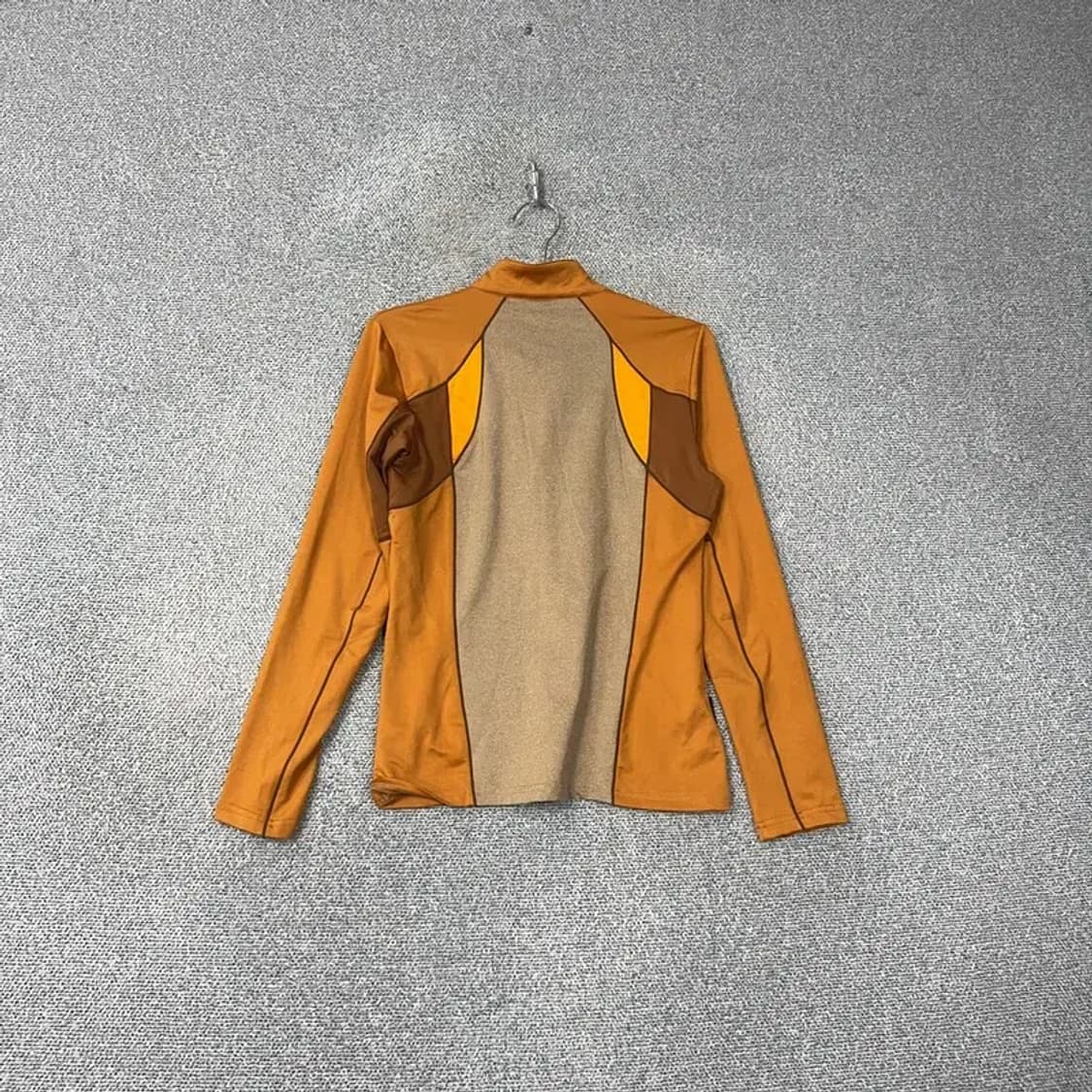 머렐 오렌지 기능성 반집업 긴팔티 M 상품이미지2