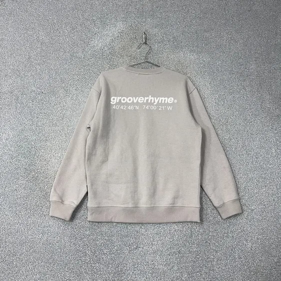 그루브라임 로고 맨투맨 S 상품이미지2