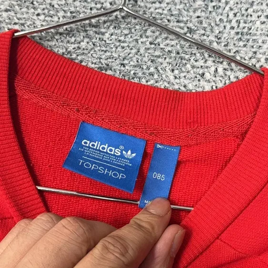 아디다스 탑샵 빈티지 맨투맨 M 상품이미지3