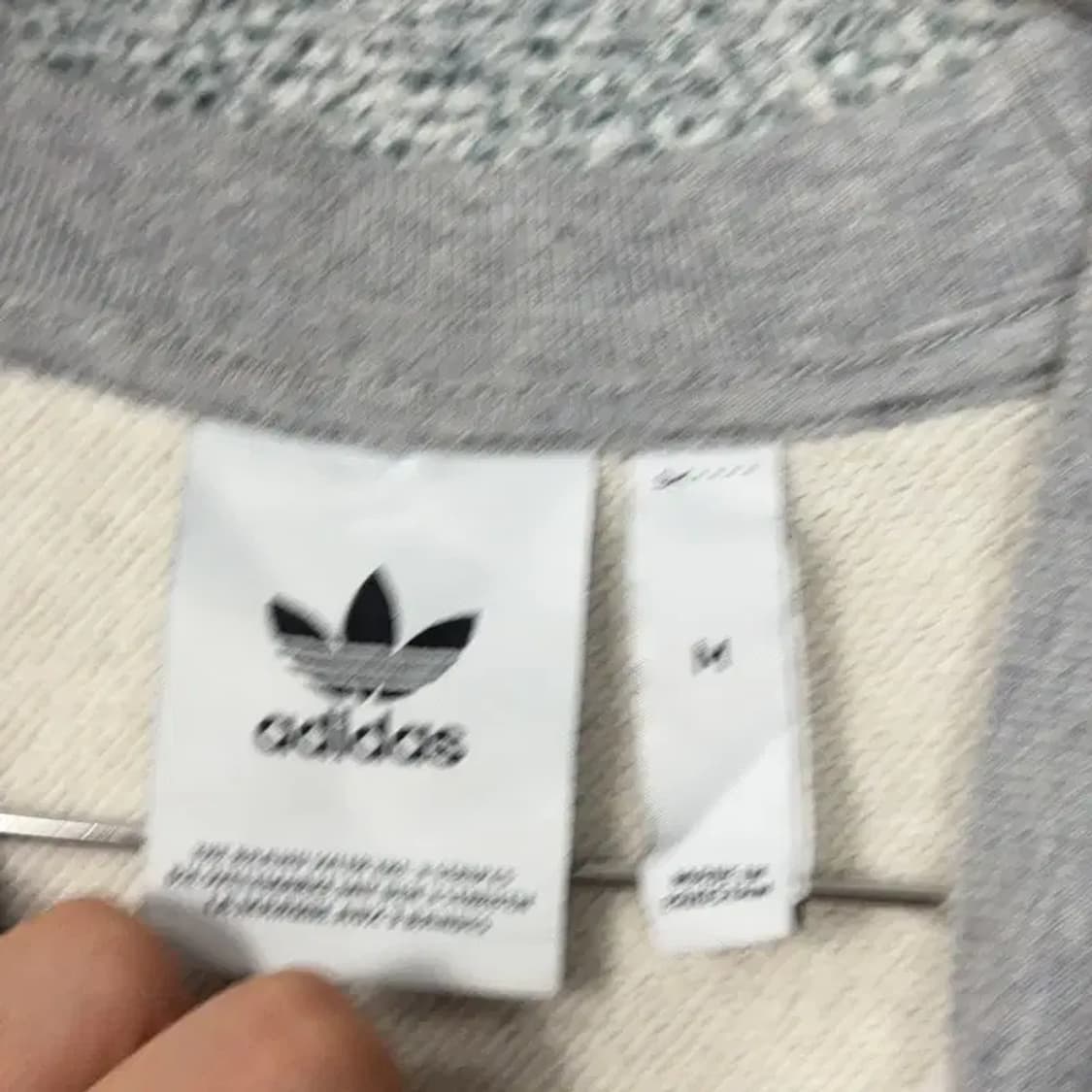 아디다스 트레포일 빅로고 맨투맨 M 상품이미지3