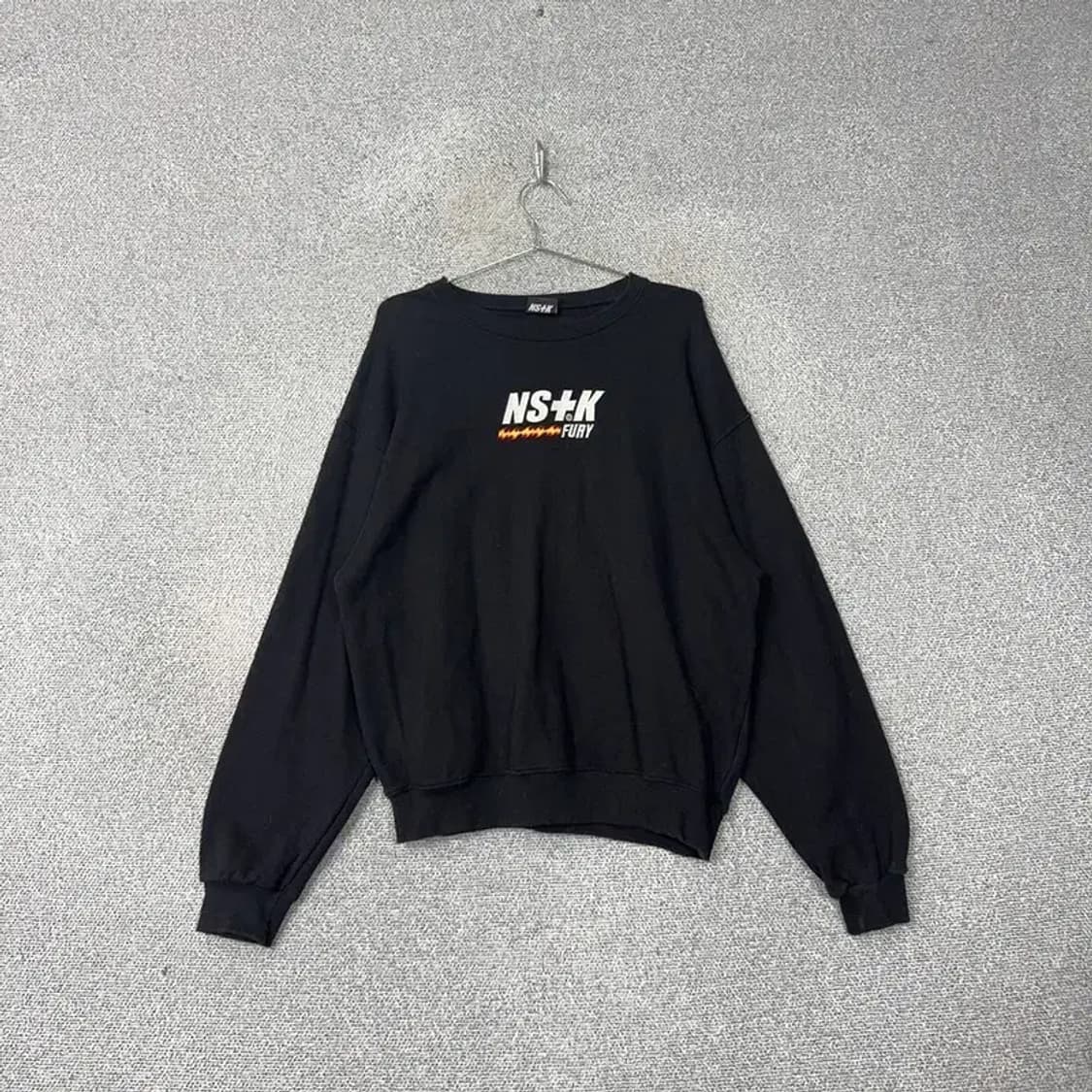 내스티킥 프린팅 오버핏 스웻셔츠 맨투맨 M 상품이미지1