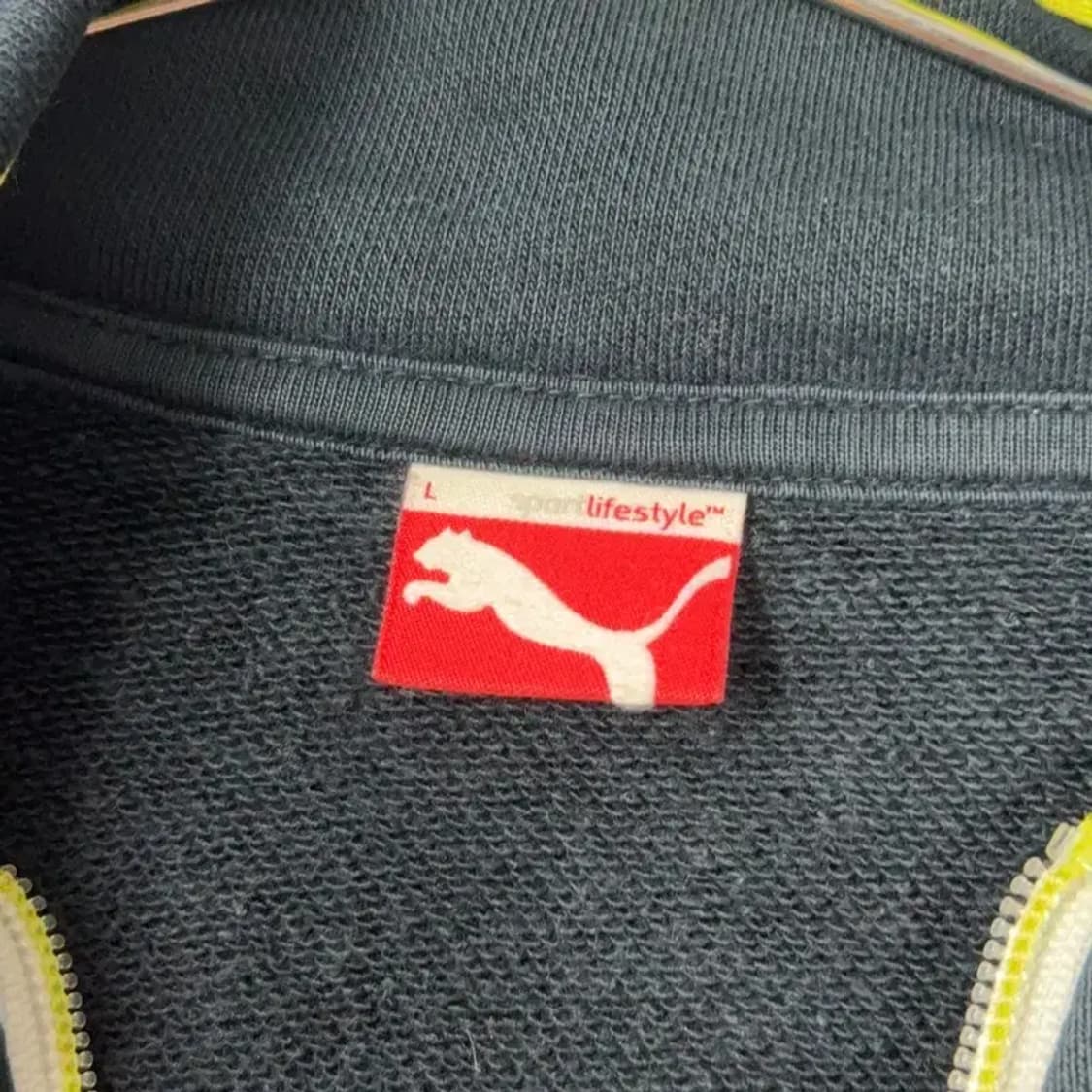 푸마 로고 기능성 집업 저지 L 상품이미지5