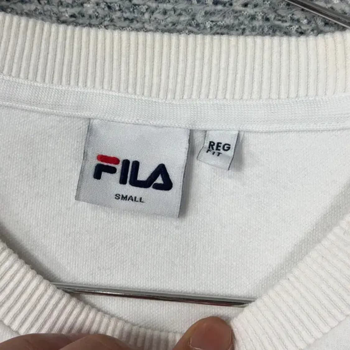 휠라 프린팅 사이드라인 맨투맨 S 상품이미지3