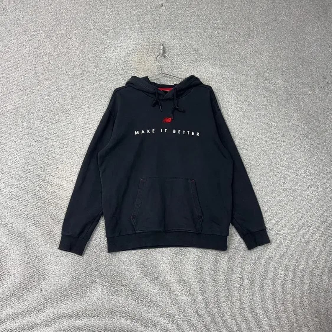 뉴발란스 캐주얼 로고 후드티 L 상품이미지1