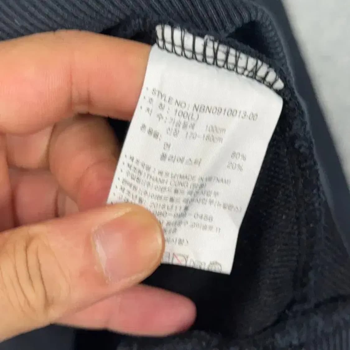 뉴발란스 캐주얼 로고 후드티 L 상품이미지4