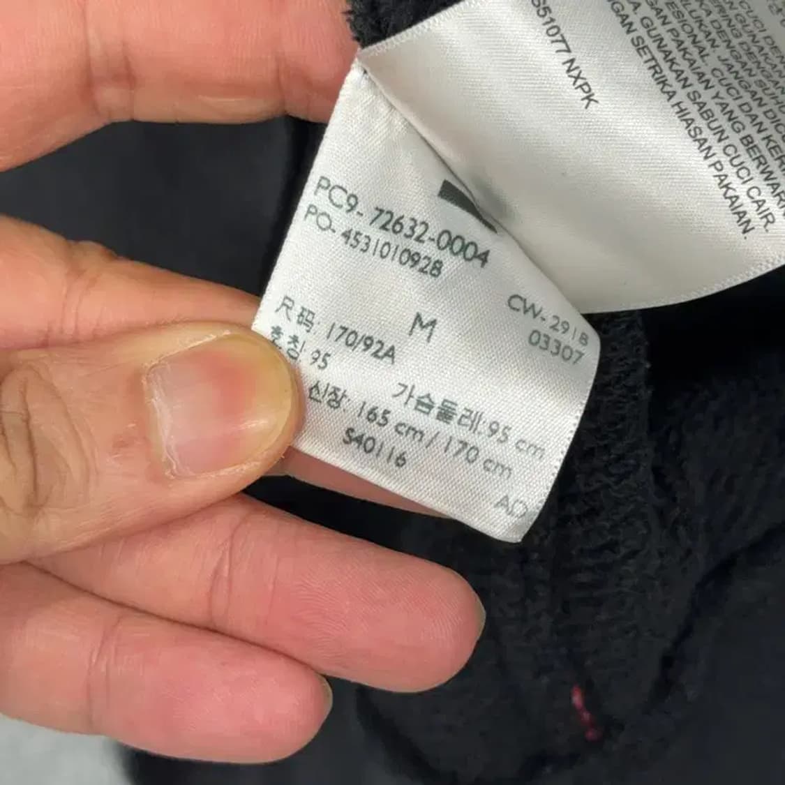 리바이스 박스 프린팅 후드티 M 상품이미지4