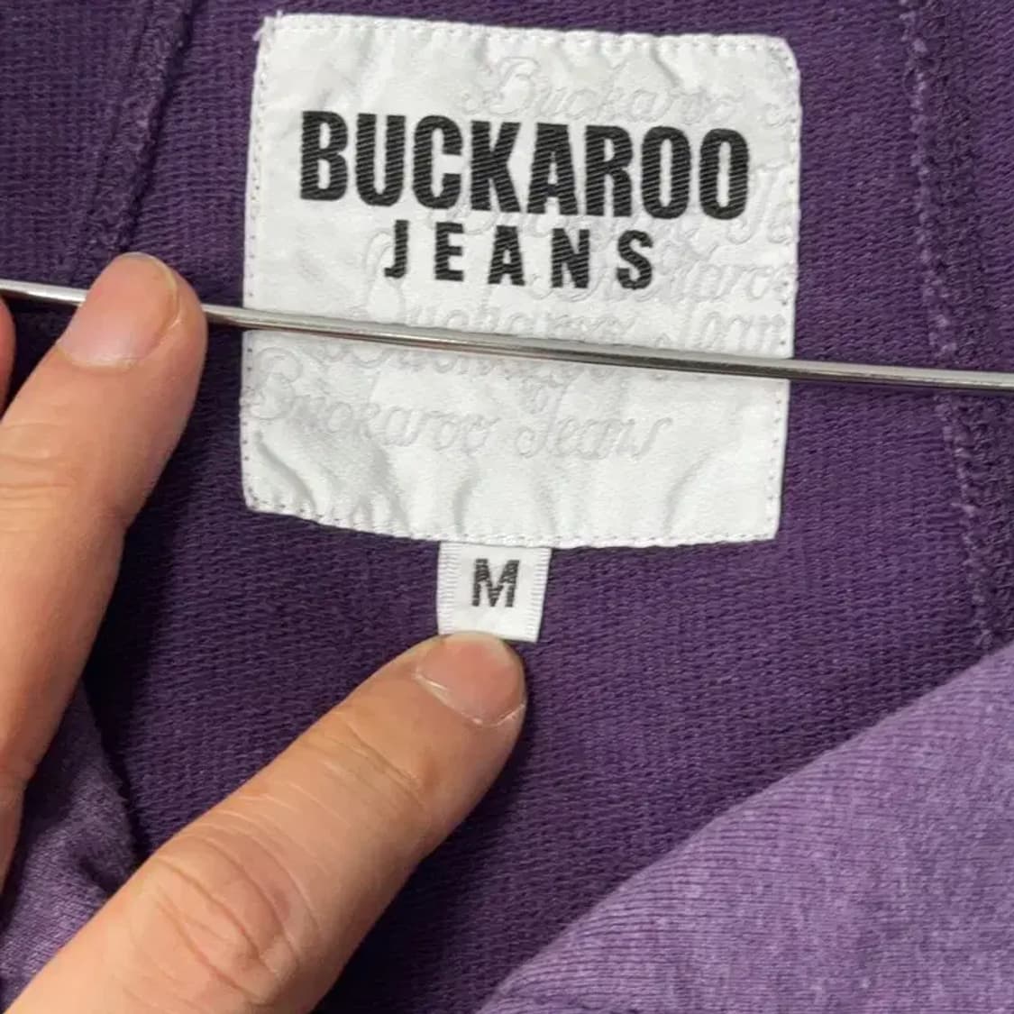 버커루 퍼플 후드집업 M 상품이미지3