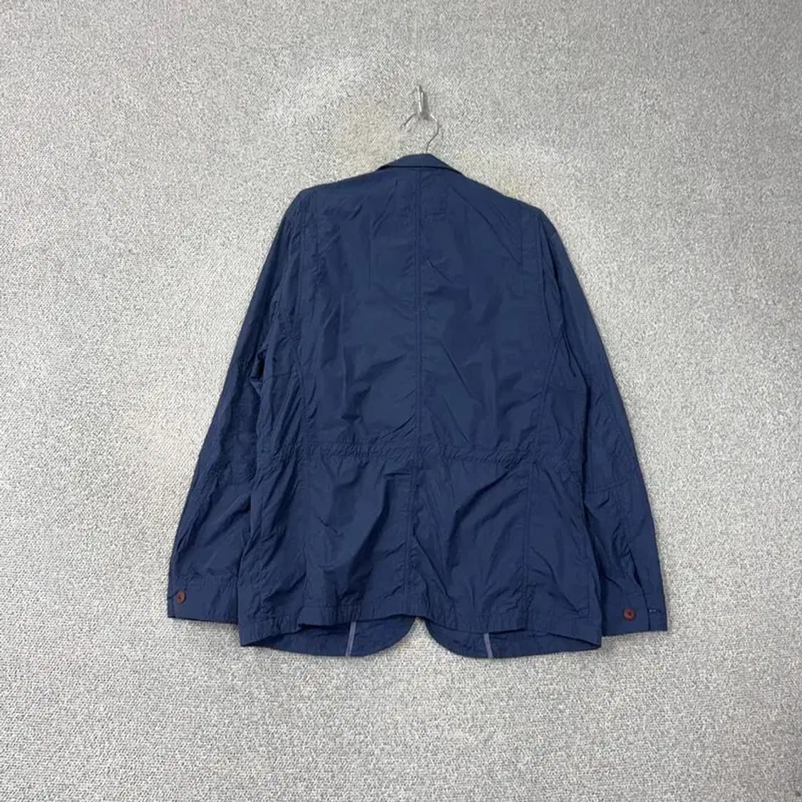 해지스 네이비 버튼 나일론 자켓 110 상품이미지2