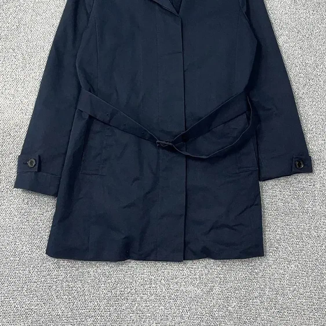 라코스테 여성 네이비 트렌치코트 100 상품이미지4