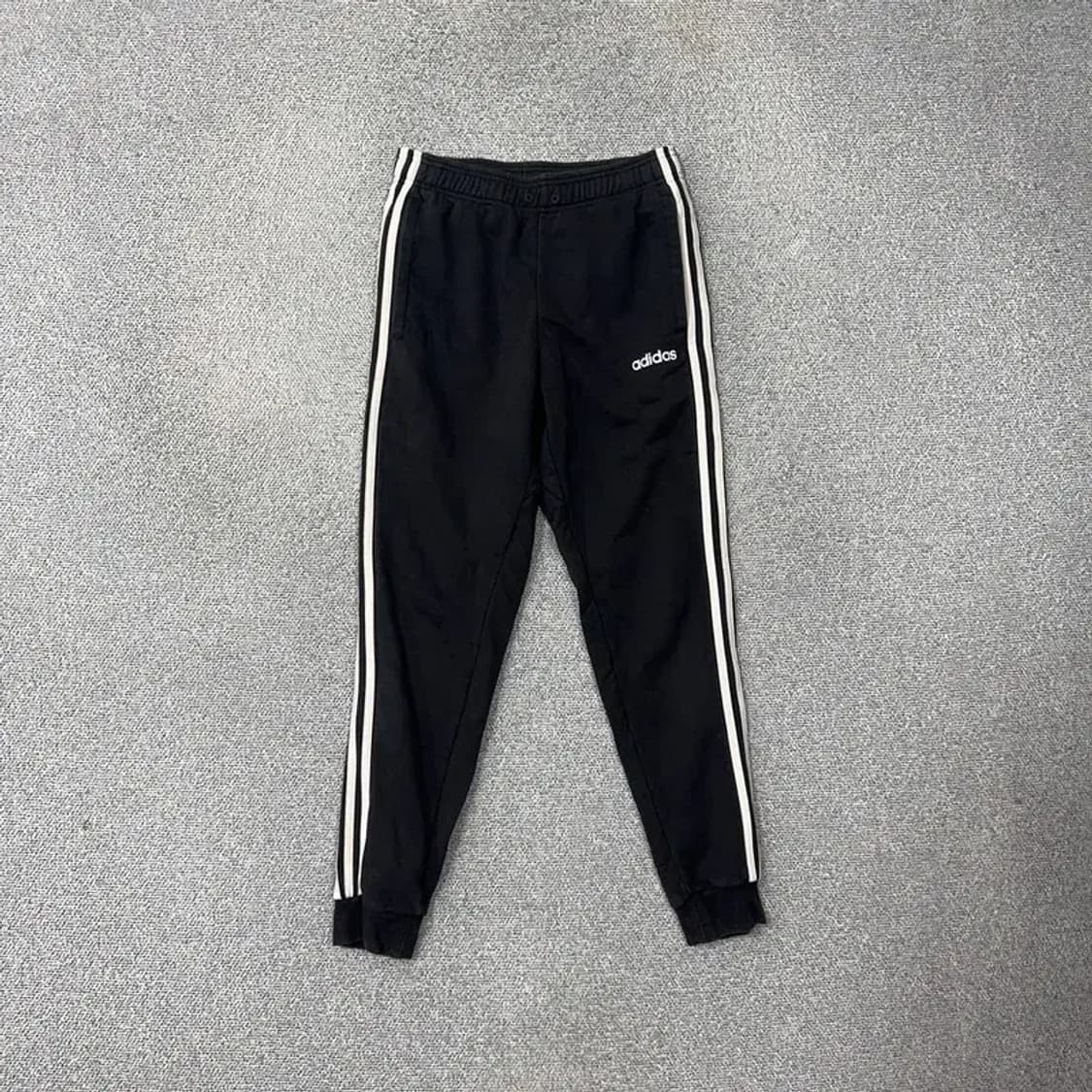 아디다스 삼선 블랙 조거팬츠 M 상품이미지1
