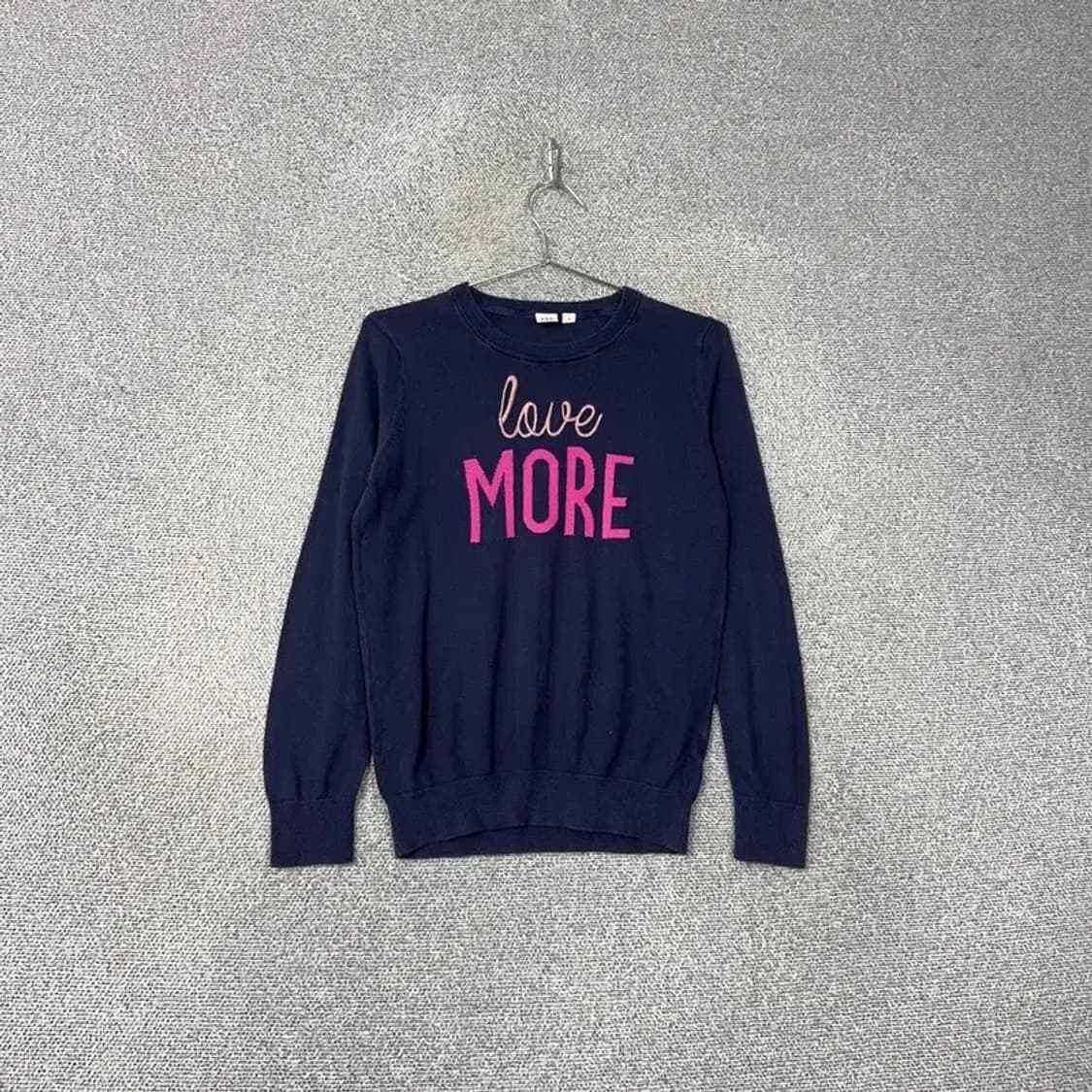 갭 여성 캐주얼 프린팅 네이비 니트 M 상품이미지1