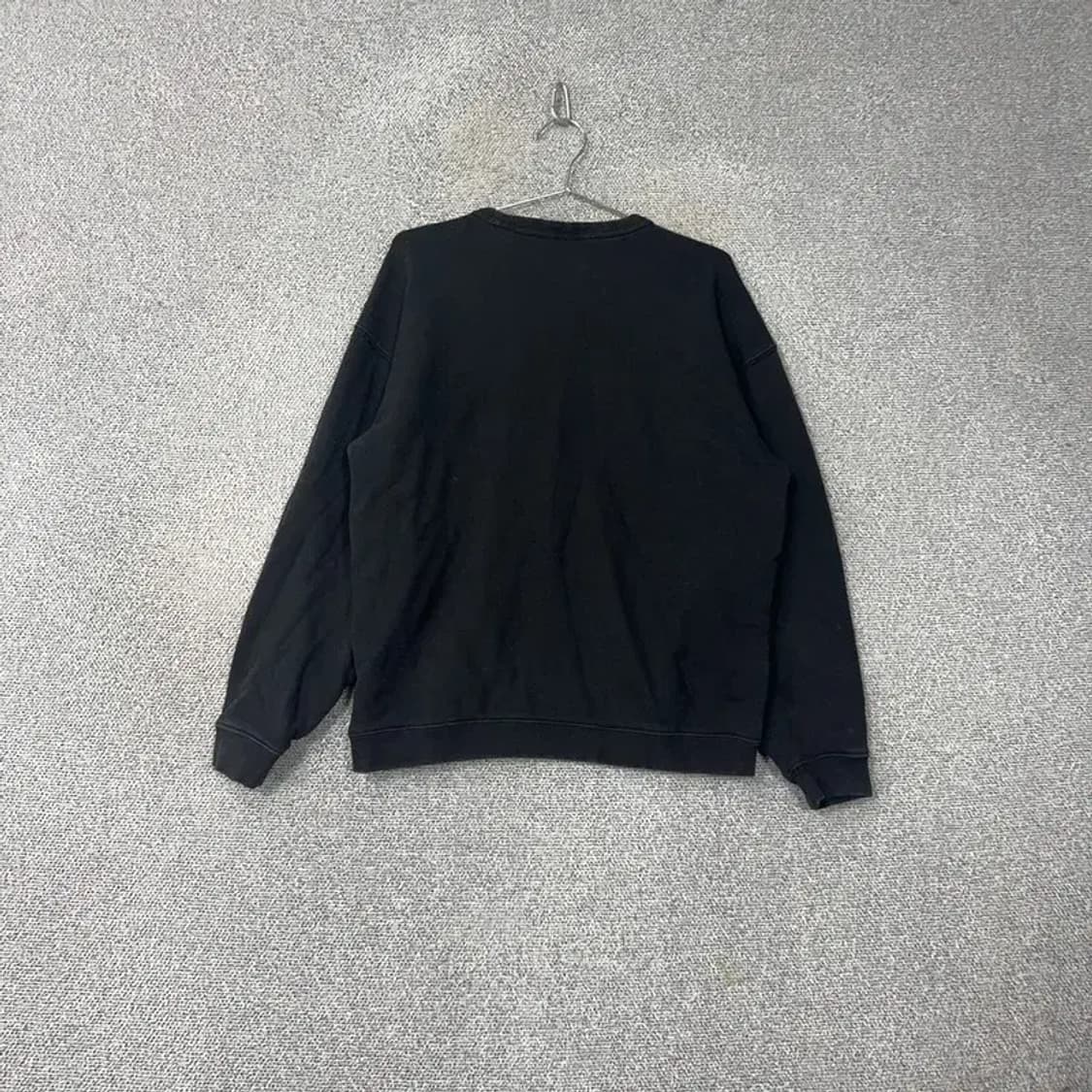 아디다스 로고 블랙 맨투맨 L 상품이미지2