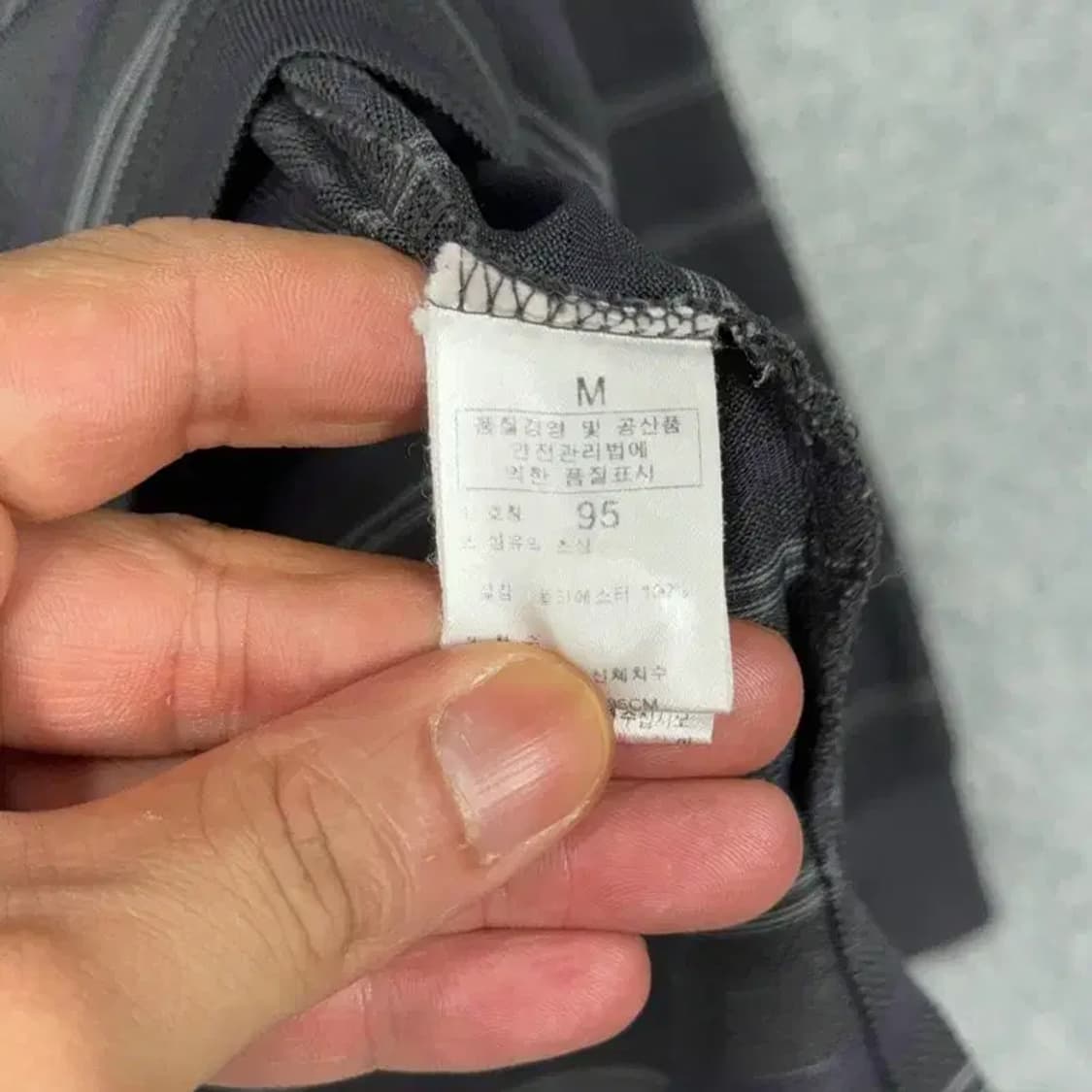 노스페이스 스트라이프 기능성 카라티 M 상품이미지4