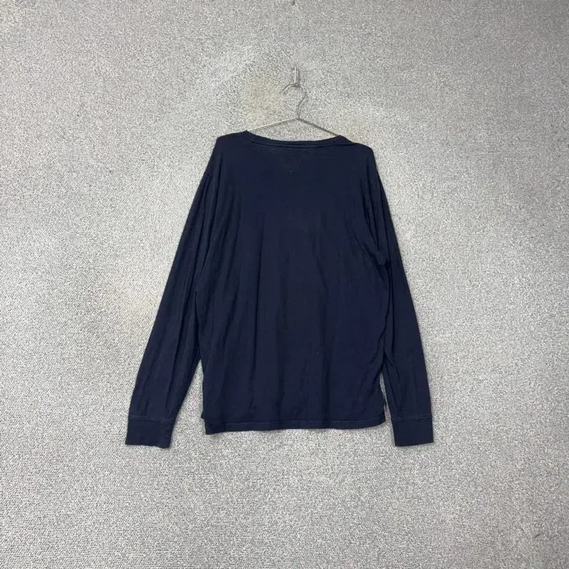 타미 진스 네이비 로고 긴팔티 L 상품이미지2