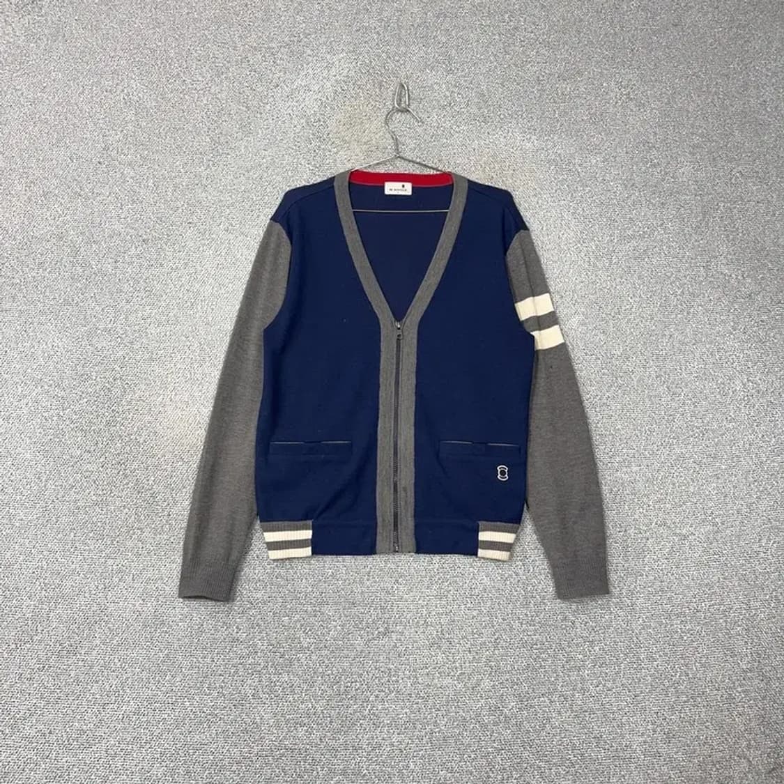 와이드앵글 골프 완장 울 니트 가디건 95 상품이미지1