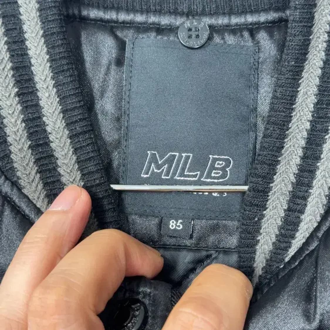 MLB 디트로이트 올블랙 빈티지 여성 스타디움 자켓 85 상품이미지3