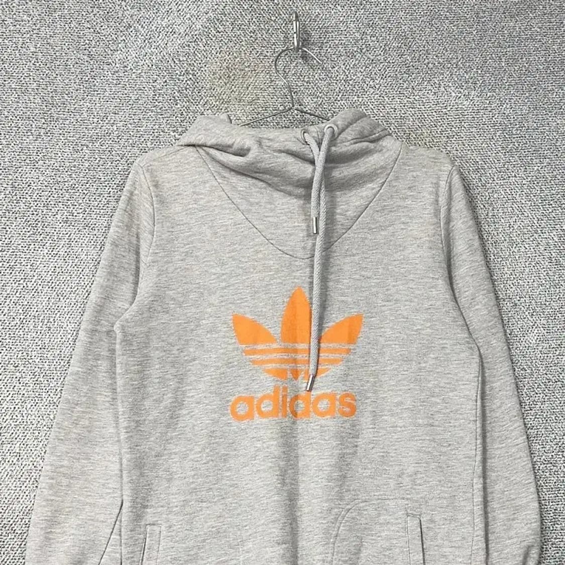 아디다스 트레포일 빅로고 롱 후드티 95 상품이미지3