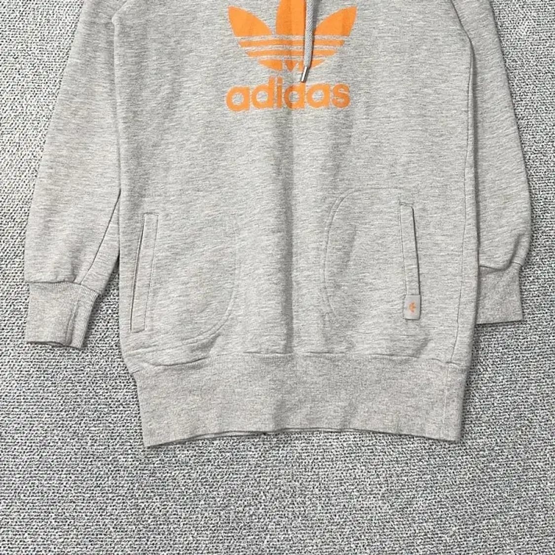 아디다스 트레포일 빅로고 롱 후드티 95 상품이미지4