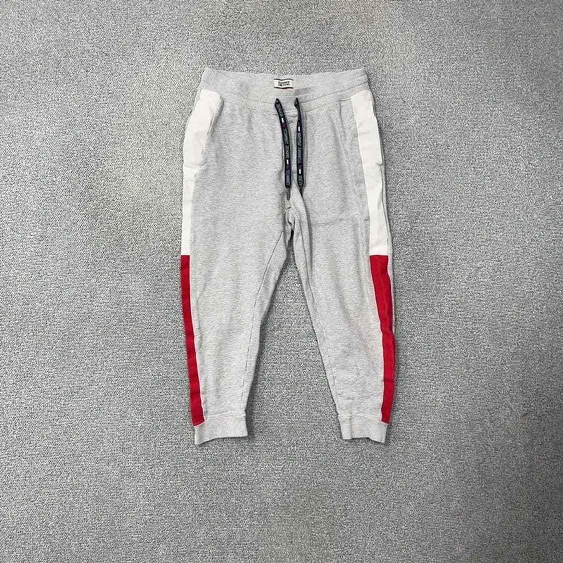 타미 진스 그레이 트레이닝 조거팬츠 XL 상품이미지1