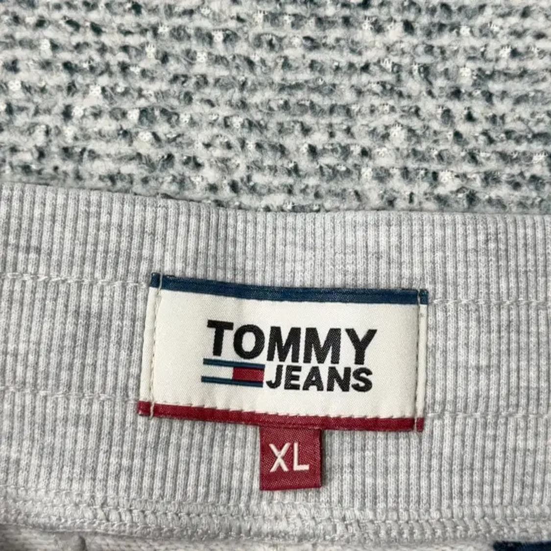타미 진스 그레이 트레이닝 조거팬츠 XL 상품이미지5