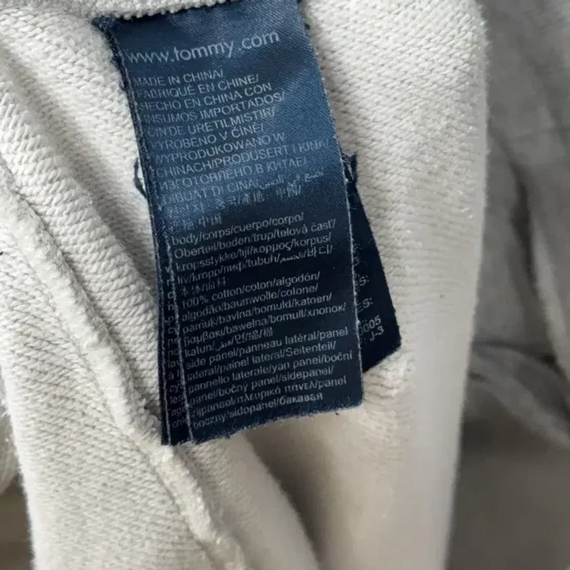 타미 진스 그레이 트레이닝 조거팬츠 XL 상품이미지6