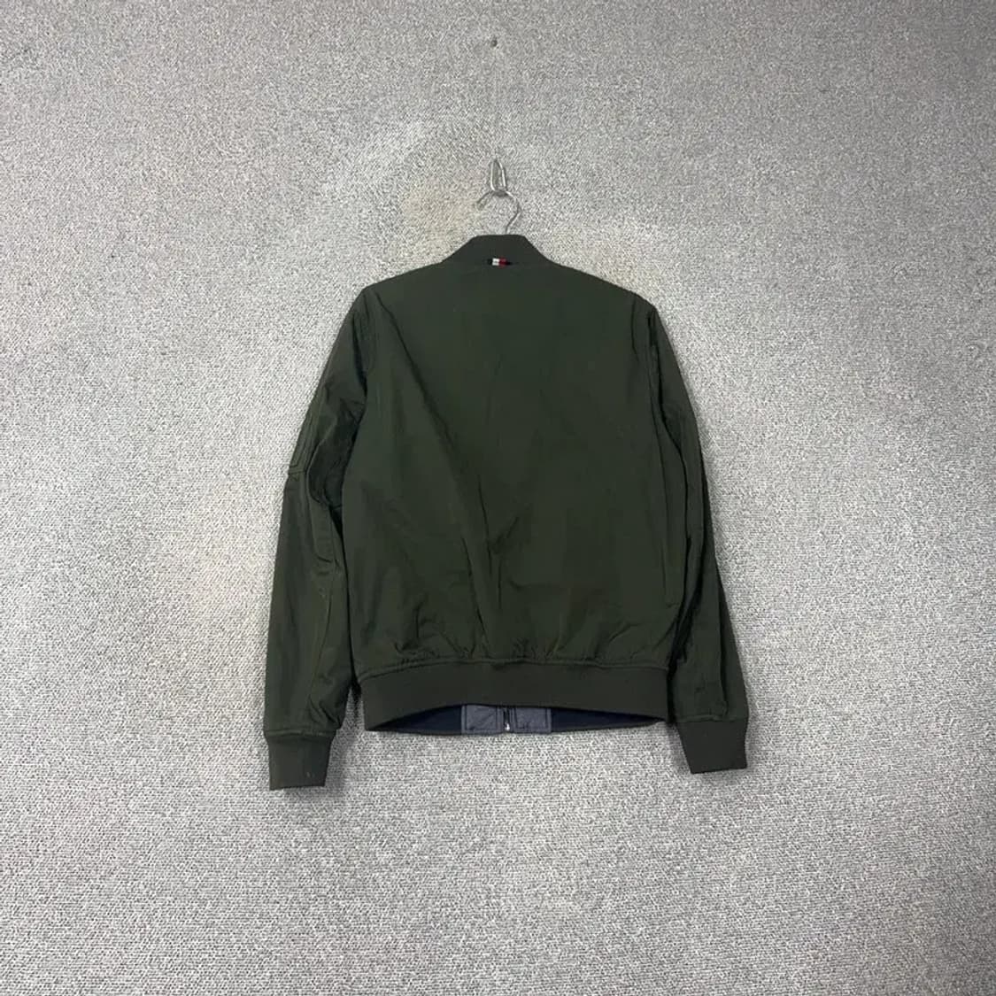 타미힐피거 양면 퀄팅 카키 블루종 S 상품이미지3