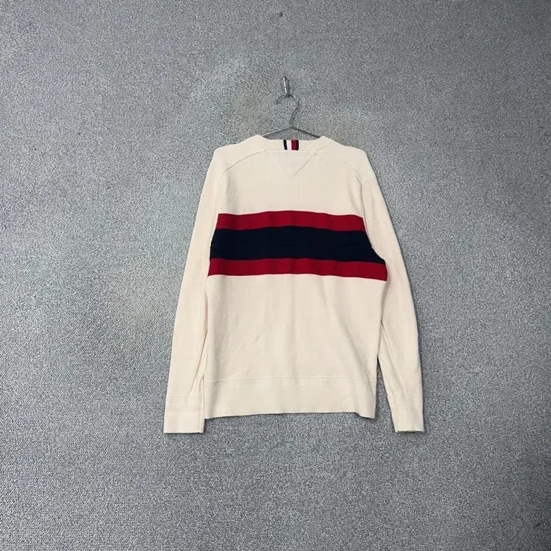타미힐피거 빅로고 라운드넥 니트 M 상품이미지2