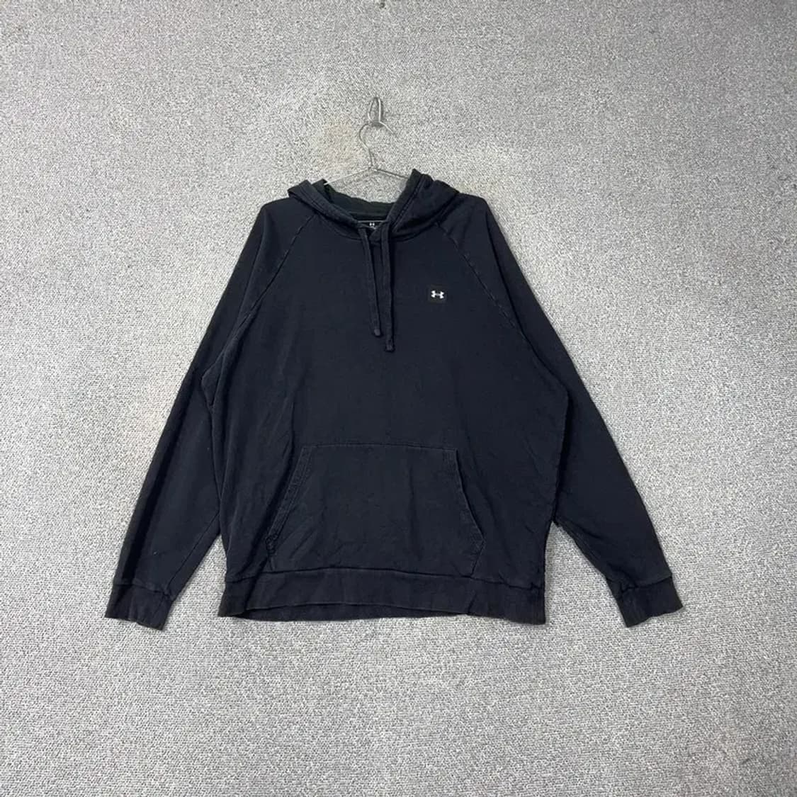 언더아머 로고 오버핏 후드티 XXL 상품이미지1