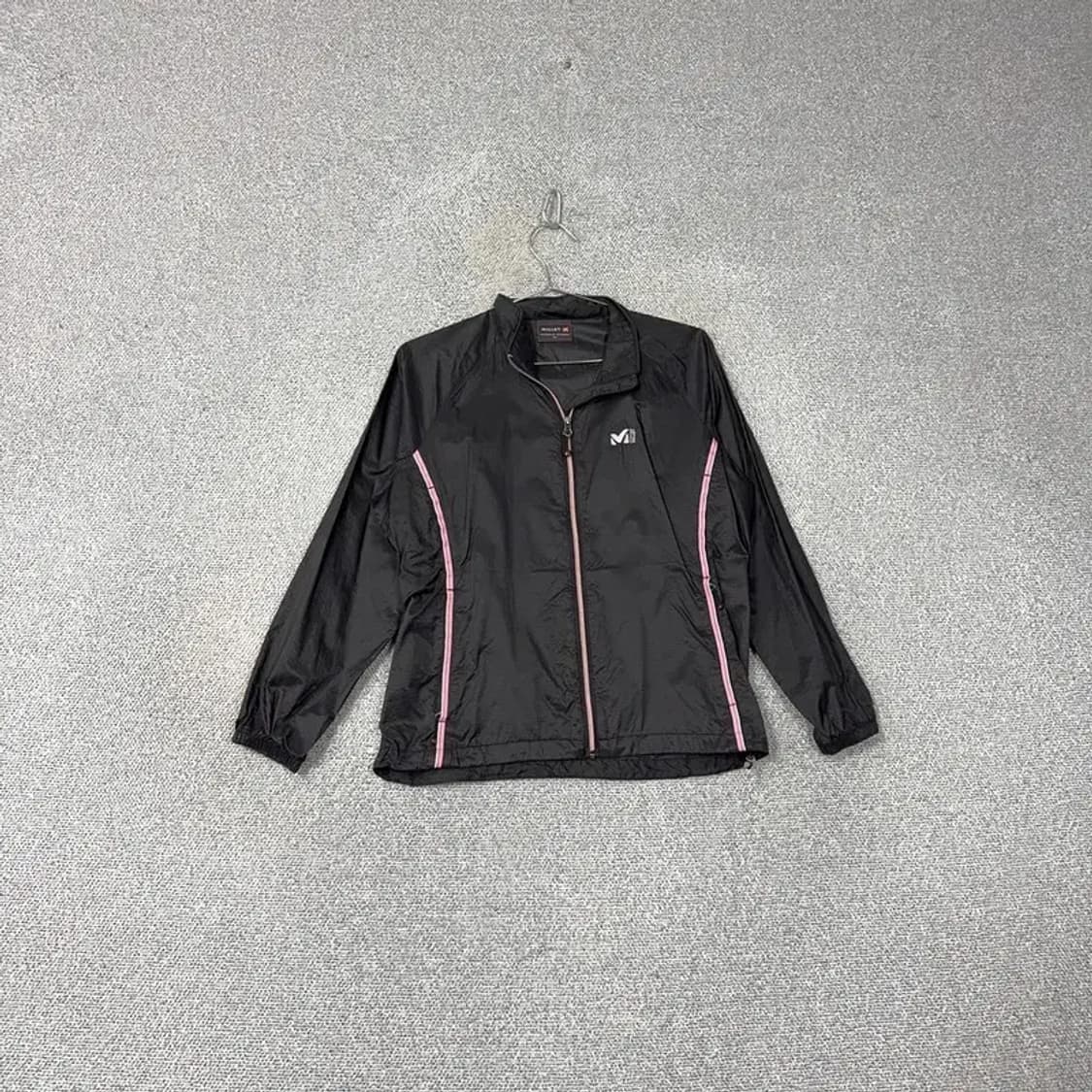 밀레 여성 핑크 라인 바람막이 M 상품이미지1