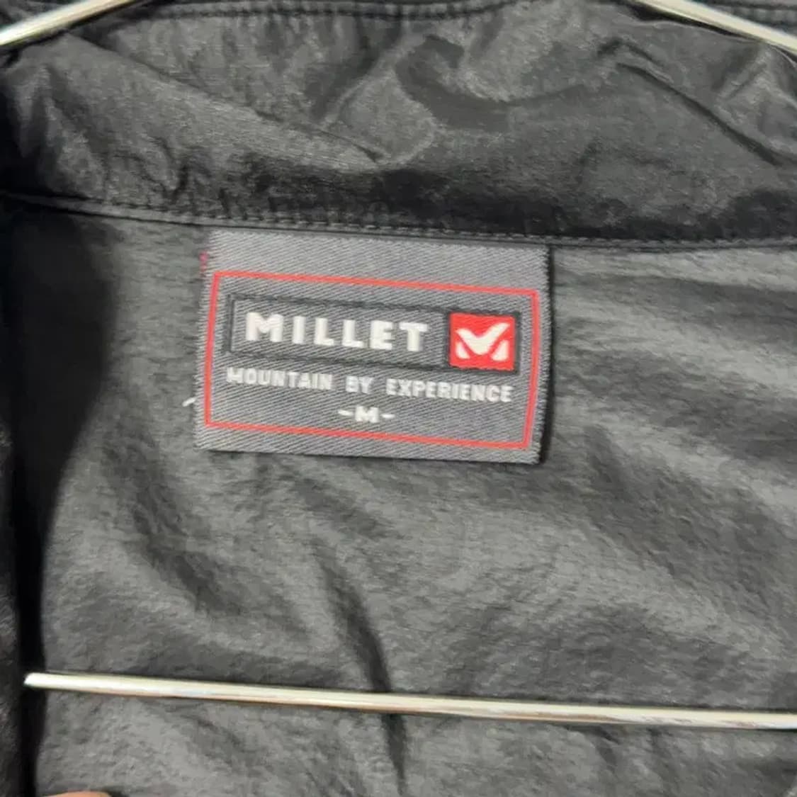 밀레 여성 핑크 라인 바람막이 M 상품이미지3