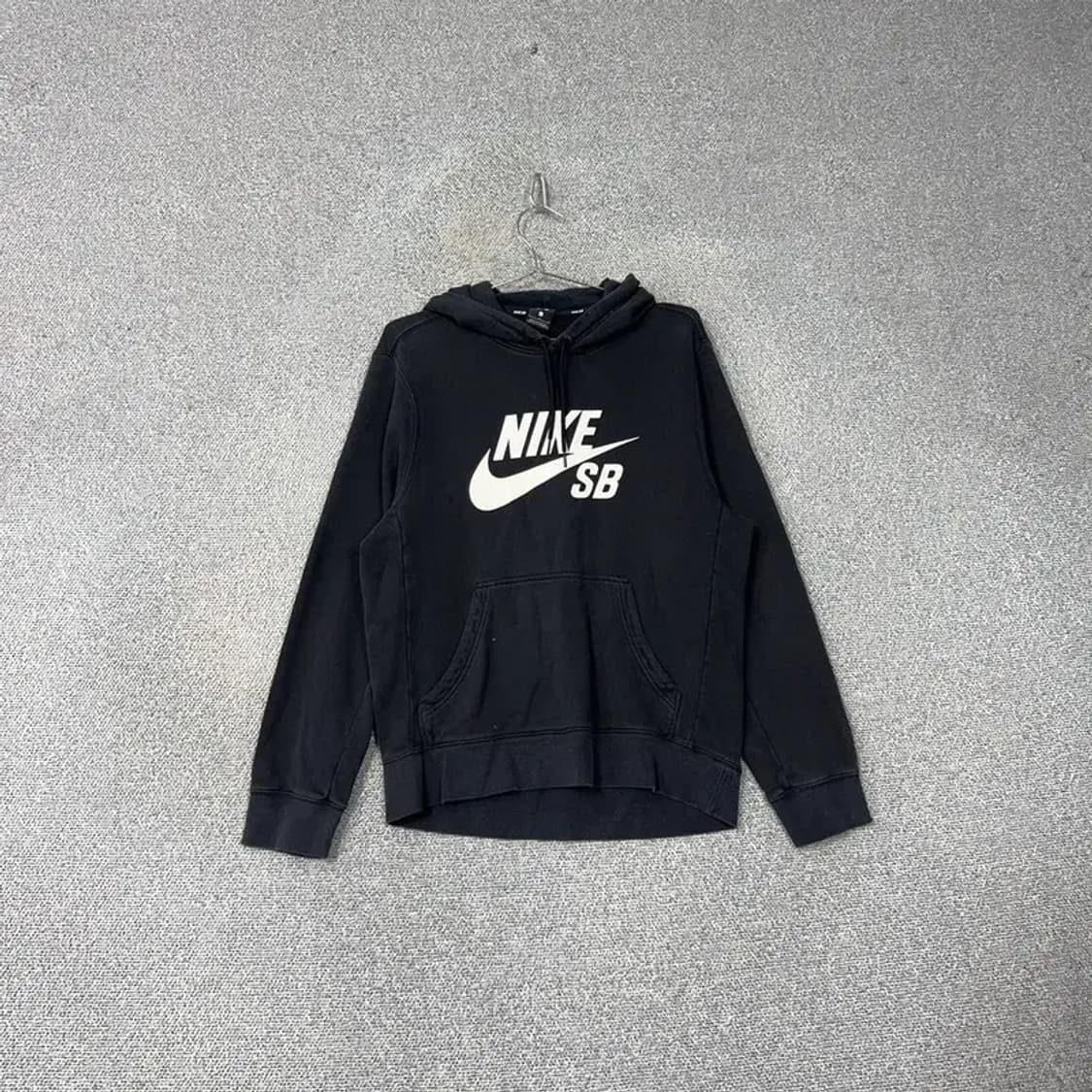 나이키 SB 프린팅 로고 블랙 남성 후드티 L 상품이미지1