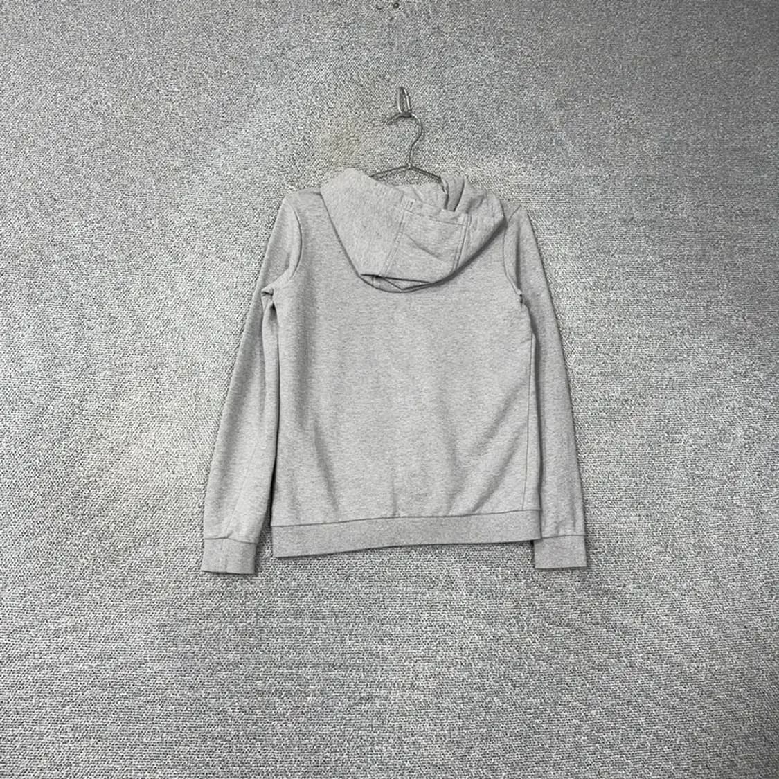 디스커버리 프린팅 로고 그레이 후드티 90 상품이미지2